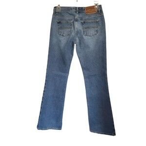 Express Precsion Fit Womens Sarula Jeans Size 4R Medium Wash Blue Denim Low Rise